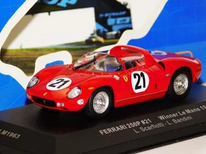 FERRARI 250P #21 SCARFIOTTI/BANDINI WINNER LE MANS 1963 IXO LM1963 1/43 - Picture 1 of 1