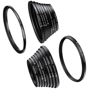 K&F Concept Step Up Ring + Step Down Ring Set of 18 - Picture 1 of 7