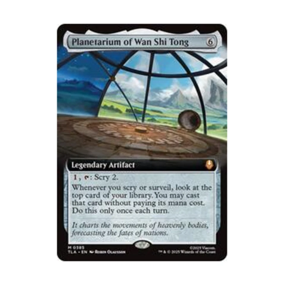 WOTC Avatar: The Last Airbend  Planetarium of Wan Shi Tong (Extended Art) ( NM - Image 1 of 1