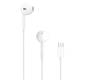 Apple EarPods Headphones with USB-C Plug, Wired Ear Buds with Built-in Remote - Picture 1 of 9