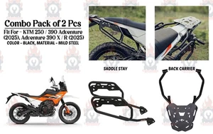 Saddle Stay Combo Pack "Of 2 Black Fit For KTM ADV 250/390, ADV 390 X/R (2025)" - Picture 1 of 13