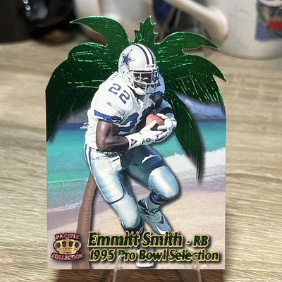 1995 Crown Royale Pro Bowl Die Cuts #PB17 Emmitt Smith Team Cowboys HOF - Image 1 of 4