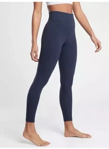 Athleta XS Ultra High Rise Elation 7/8 ajustado azul marino nuevo sin etiquetas - Imagen 1 de 3
