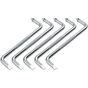 Heavy Duty Z Type Slotted Cross Screwdriver with Double Head 5PCS Pack - Picture 1 of 12