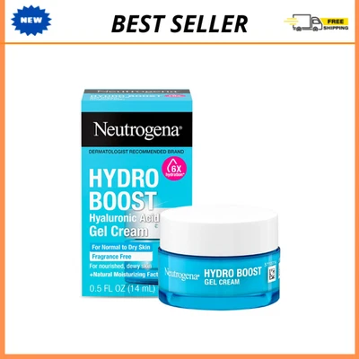 Neutrogena Hydro Boost Hyaluronic Acid Gel Cream, Travel Size, 0.5 fl. oz, 2Pack - Image 1 of 4