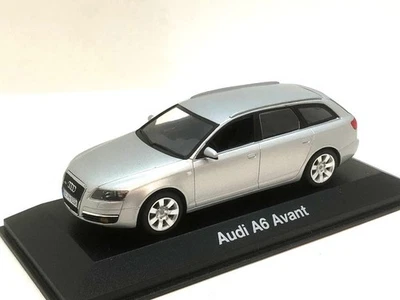 Minichamps 1/43 Audi A6 Avant Silver Diecast Model Car Custom - Immagine 1 di 2