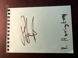 PADRAIG HARRINGTON - GREAT IRISH GOLFER - SIGNED ALBUM PAGE - Picture 1 of 1