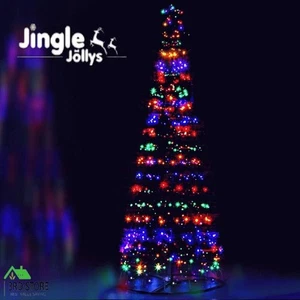 Jingle Jollys Solar Christmas Tree 3.6m 800 LED Net Lights Xmas Trees Decoration - Picture 1 of 6
