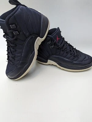 Nike Air Jordan 12 Retro GS Juvenil Tenis Atléticos Talla 6.5 Negro 153265-004 Foto 1 de 4