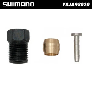 Shimano BH90 Brass Olive,Insert & Flange Connecting Bolt BR-M985 Fasten Brake  - Picture 1 of 2