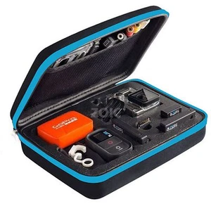 Medium Travel Storage Carry Hard Bag Case Go Pro HERO 12 11 10 9 Session Camera - Picture 1 of 6