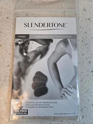 Almohadillas de gel tonificante brazos de repuesto SLENDERTONE 4 almohadillas SELLADAS ver fecha Foto 1 de 3