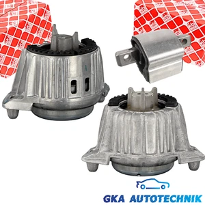 3x FEBI Motorlager Motorhalter für Mercedes W204 S204 C218 W212 S212 - Bild 1 von 7