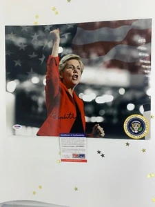 ELIZABETH WARREN FUTURE PRESIDENT 2020 11x14 Persist PSA COA - Picture 1 of 3