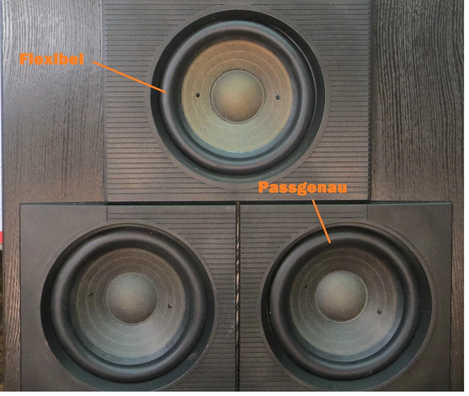 4x Sicken komptibel für RFT BR25, BR26, BR50, BR100, BR37, 7102, inkl. Kleber - image 1 of 1