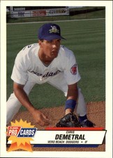1993 Vero Beach Dodgers Fleer/ProCards #2225 Chris Demetral