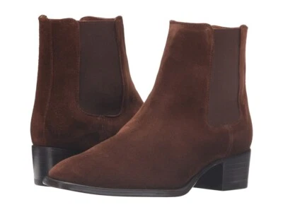 Botas Chelsea Frye Z34125 Mujer Cuero Marrón Dara Gamuza Talla 8B Foto 1 de 4