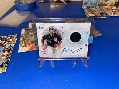 Eloy Jimenez 2020 Topps Holiday Auto Relic /10 MINT 🔥🔥🔥 White Sox - Image 1 of 4