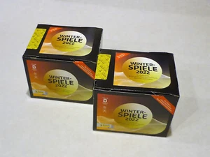 JUST STICK IT Winterspiele Olympia 2022 - 2 x Display -- 100 Tüten BY Panini - Picture 1 of 2