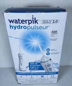 Waterpik Inalámbrico Avanzado 2.0 Hilo de Agua para Dientes, Encías Brackets Blanco WP-580 - Imagen 1 de 12
