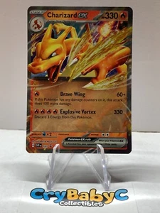 Pokemon Charizard ex SVP161 Escarlata y Violeta Negro Estrella Promo - Imagen 1 de 4
