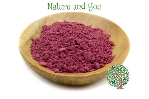 Cert Organic HIBISCUS / ROSELLA FLOWER POWDER (Hibiscus sabdariffa) 30g/50g/100g - Picture 1 of 3