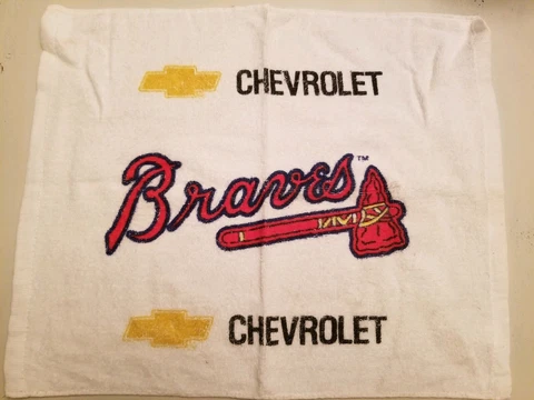 Richmond Braves Towel Promotion Giveaway Baseball Atlanta chevroler Cover