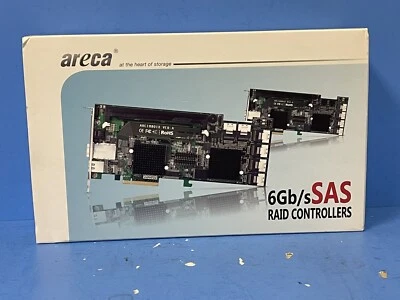 Areca ARC-1880ix-16  6Gb/s SAS RAID CONTROLLER PCI EXPRESS Full-Height 1024 MB  - Image 1 of 4