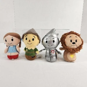 Lot of 4 Hallmark Dorothy Tin Man Scarecrow Lion Wizard of Oz 5" Plush Toy - Picture 1 of 10