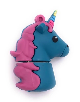 Licorne Bleue Clé USB 8 Go 16 Go 32 Go USB 3.0 - Photo 1/2