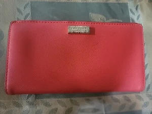 Kate Spade Wallet New York Saffiano Leather Credit Card Bifold-read descriptions - Picture 1 of 13