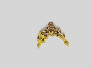 Disney Barbie Princess Marmaid Gold Crown Doll Accessory - Picture 1 of 3