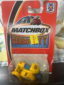 Matchbox Cycle And Sidecar Police 2001 & 2002 - Picture 1 of 8