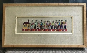 DEPICCIÓN DE LA FAMOSA PRODUCCIÓN TEATRAL CHECA: LA NOVIA INTERCAMBIADA - ENMARCADA - Imagen 1 de 5