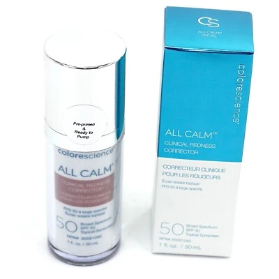 Colorescience All Calm Clinical Redness Corrector FullSize (New In Box) - Image 1 of 3