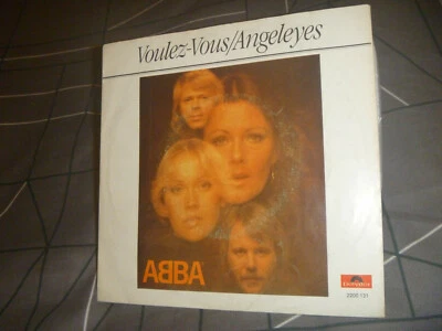 ABBA ‎– Voulez-Vous / Angeleyes 1979 Netherlands release  7" very rare vinyl - Image 1 of 4