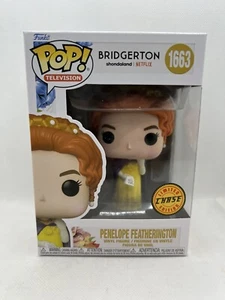 Funko Pop Vinilo Bridgerton Penelope Featherington 1663 Persecución Figura Amarilla NUEVO - Imagen 1 de 7