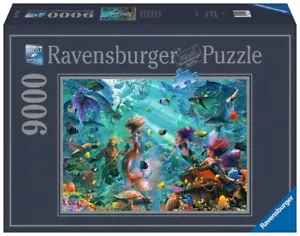 Ravensburger Underwater Kingdom 9000 Piece Puzzle - NEW - RARE - FREE Shipping! - Picture 1 of 2