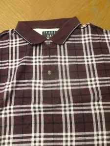 Men's Trader Bay 100% Cotton Plaid Placket Front SS Shirt. Size XL - Picture 1 of 6