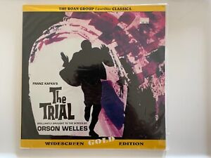 The Trial 1962 (Laserdisc) Orson Welles Widescreen GOLD DISC Edition Roan Group