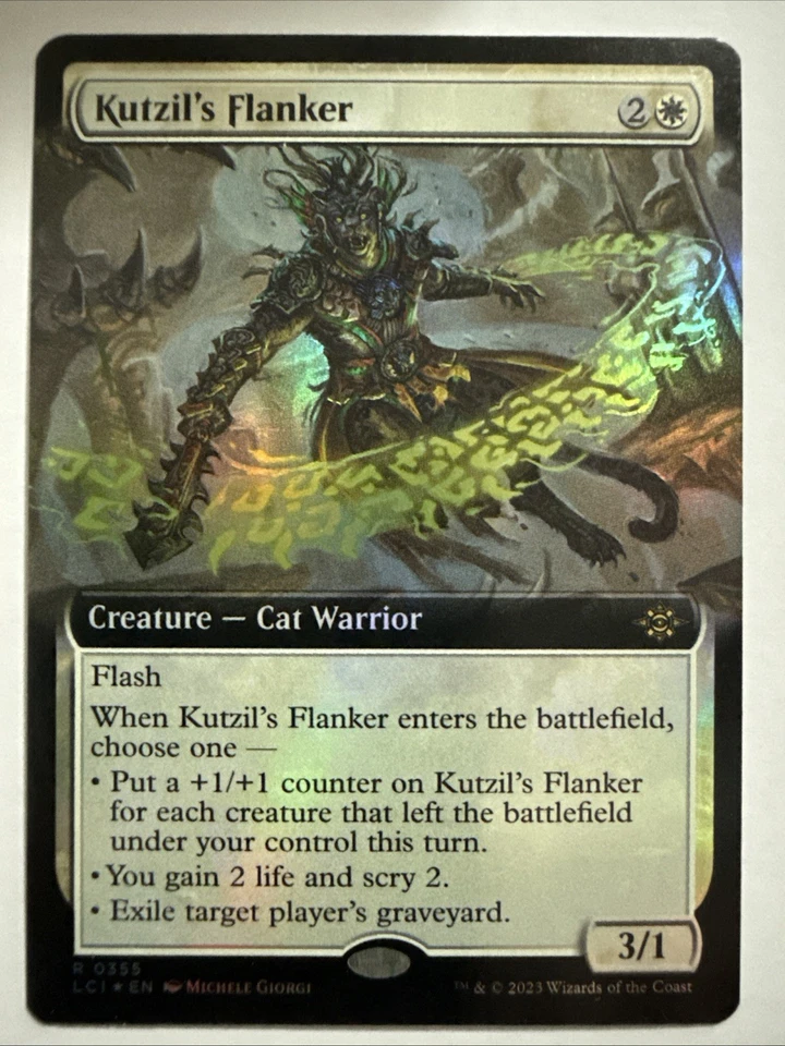Kutzil's Flanker (Extended Art) The Lost Caverns of Ixalan Foil - Image 1 of 1