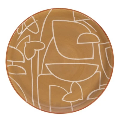 Assiette à dessert Ambre 21 cm (lot de 6) grès 21 cm Amadeus 21x21 cm - Photo 1/3