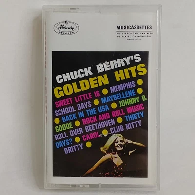 Chuck Berry's Golden Hits Vintage 80s Rock & Roll Music Cassette Tape Classics - Image 1 of 4