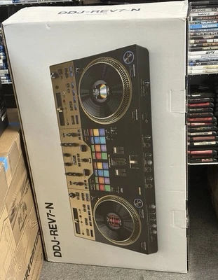 Pioneer DJ DDJ-REV7-N Scratch-Style 2-Channel Professional DJ Controller (Gold) - Image 1 of 4