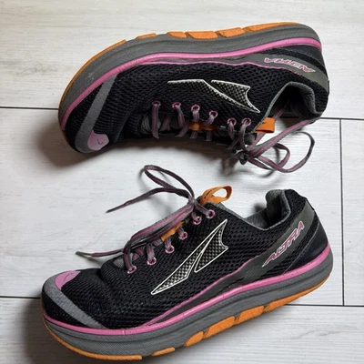 Tênis de corrida Altra Torin 1.5 Zero Drop feminino 10 preto rosa A2335-2-100 - Imagem 1 de 4