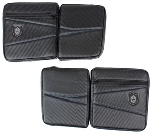 Pro Armor Door Knee Pads with Storage - Black/Blue P144055BU - Picture 1 of 3