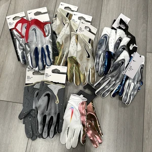 Posten 12 M L & XL Nike Vapor Jet 7.0 NFL Combine Football Handschuhe Mehrfarbig Posten - Bild 1 von 6