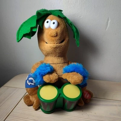 Palm Tree Petey Plush Singing Dancing 13" Shakes Senora Cuddle Barn Works - Image 1 of 4