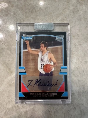 ZORAN PLANINIC 2003-04 Bowman Signatures (Sealed) Rookie Autograph RC /1250 Rare - Image 1 of 4