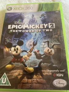 Disney Epic Mickey 2 The Power of Two - Xbox 360 - Complete With Manual - - Picture 1 of 4